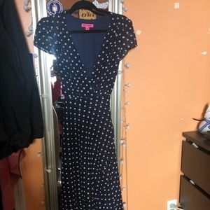 Betsy Johnson wrap dress